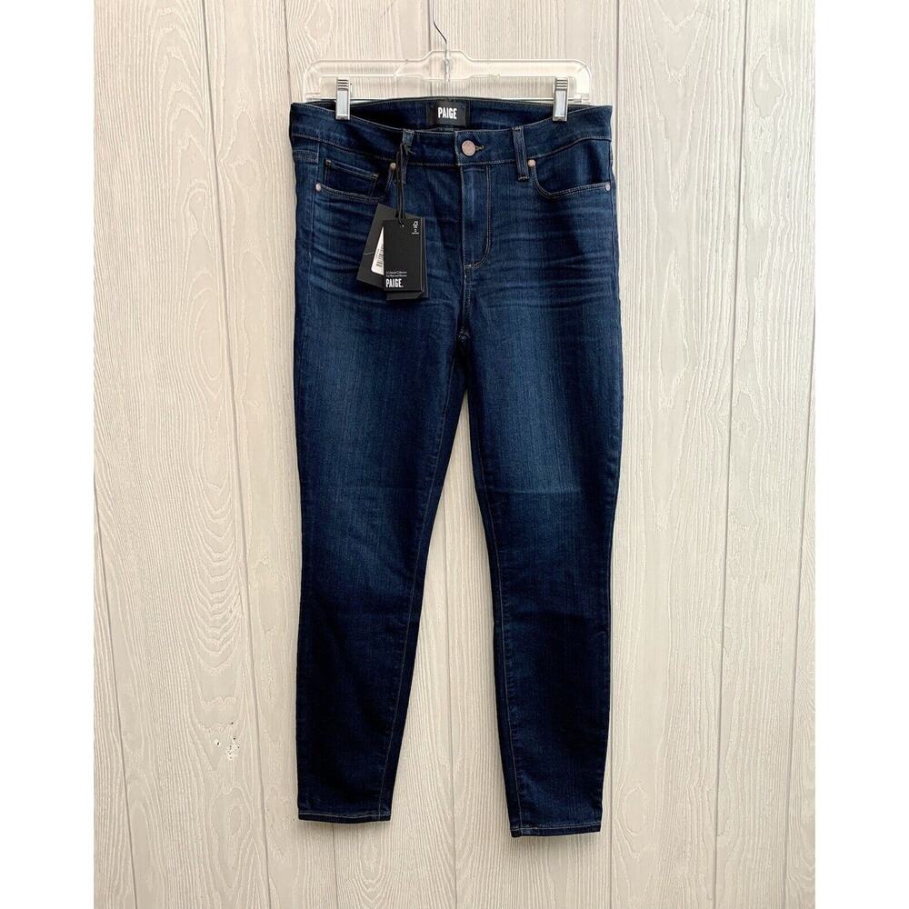 Paige Verdugo Ankle Skinny Jeans Attica Blue Size 30 NWT - Picture 3 of 7